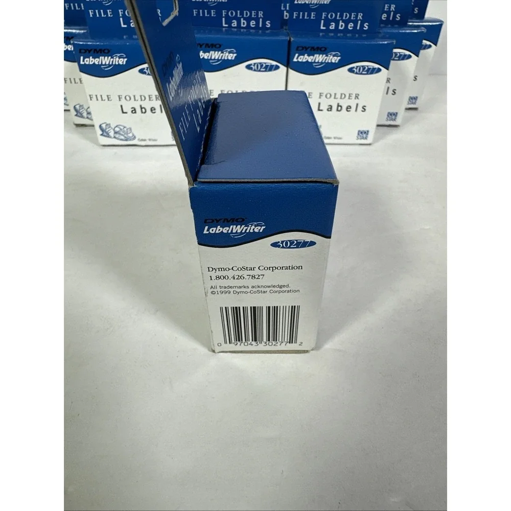 Lot of 13 Dymo File Folder Labels 30277 9/16